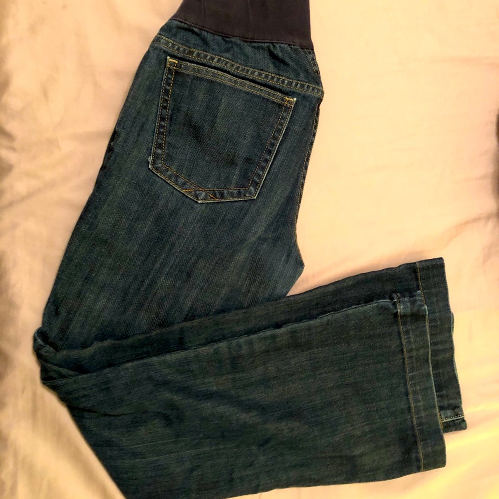 GAP maternity jeans, size 4, boot cut